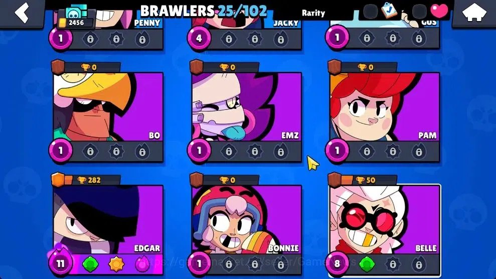 Brawl Stars Accounts 2456 Trophy|25 Brawlers 2 Max Lvl [Edgar,Shelly] M image 7