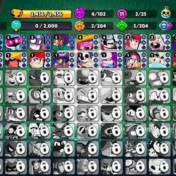 Brawl Stars Accounts 2456 Trophy|25 Brawlers 2 Max Lvl [Edgar,Shelly] M image 1