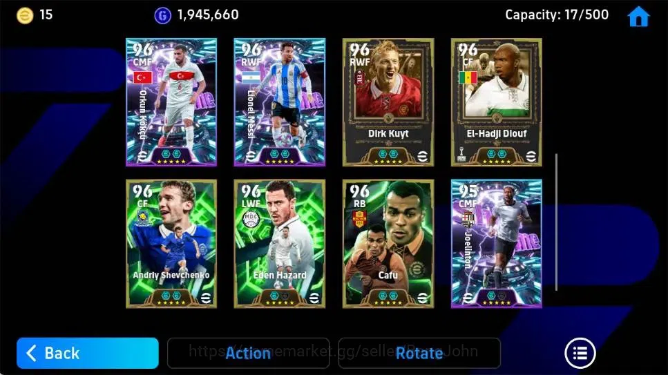 eFootball Accounts Android|PW 3165|Zlatan Ibrahimovic Epic,Lothar Mat image 5