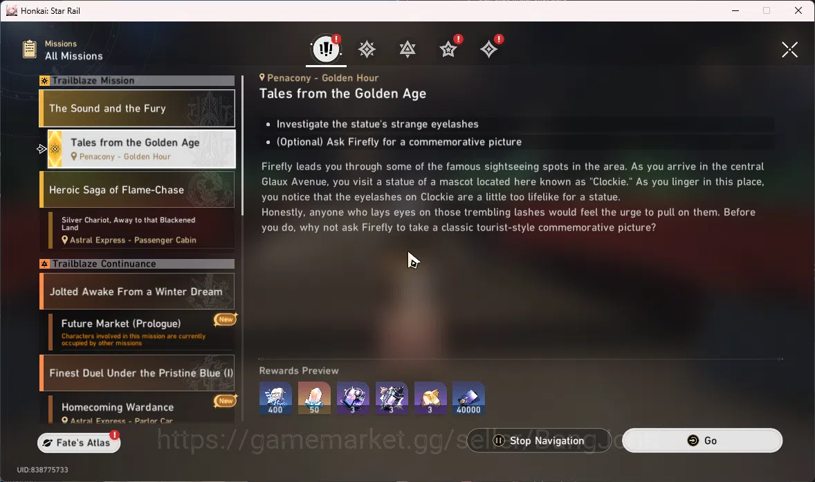 Honkai Star Rail Accounts ASIA | TL 41 | 7 Limit | Cerydra | Dan Heng PT | Y image 11