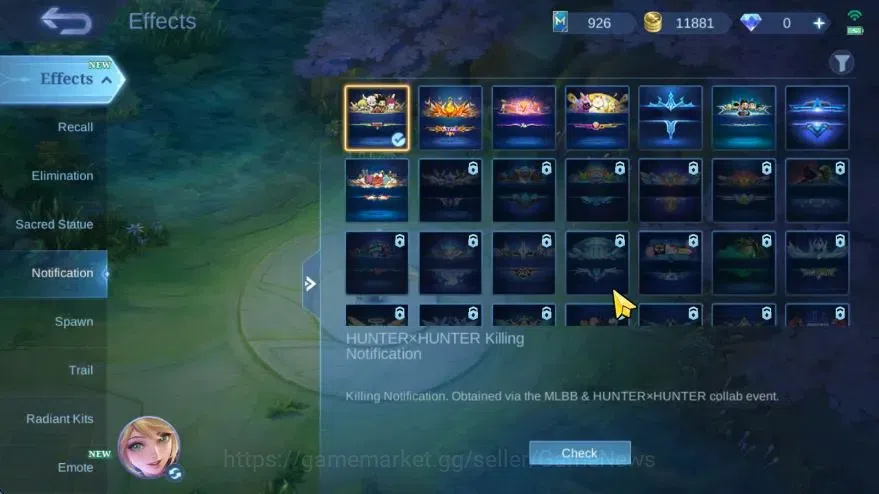 Mobile Legends: Bang Bang Accounts Hero 78|Skin 104|High Glory 56|HxH Julian,9th Pace image 14