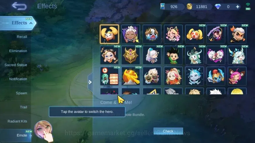 Mobile Legends: Bang Bang Accounts Hero 78|Skin 104|High Glory 56|HxH Julian,9th Pace image 16