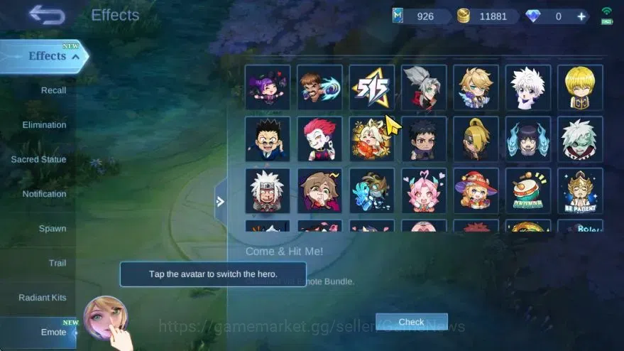 Mobile Legends: Bang Bang Accounts Hero 78|Skin 104|High Glory 56|HxH Julian,9th Pace image 17