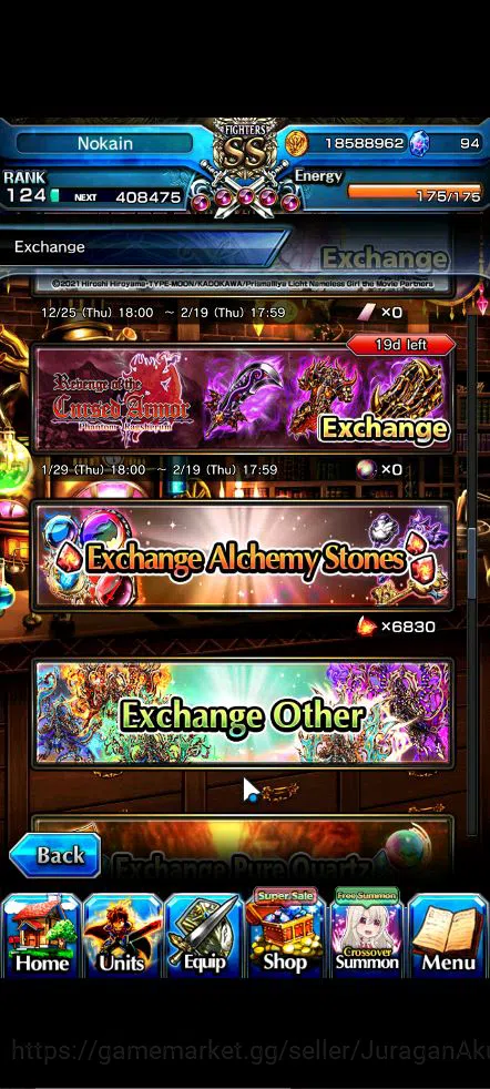 Grand Summoners Accounts Starter Global|Rank 124|19 Ascend |[Houka,Shirou,Illya,NBMira,Chloe,Summer Luvia&Rin,Fabricator]+TW 8