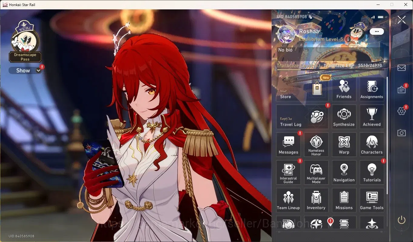 Honkai Star Rail Accounts End Game ASIA|TL 63|8 Limited 1