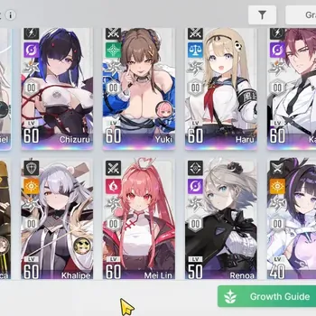 Chaos Zero Nightmare Accounts GLOBAL|Lv 55|12k Crys|13 SSR|Arabella+Partner,Chizuru M1,Kayron M2,Rin M1,Khalipe M1,Luke M1|2