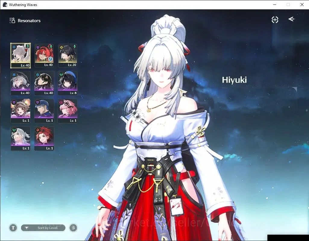Wuthering Waves Accounts SEA | UL 16 | 1 Limited | [Hiyuki] | Data Bank Lv  image 3