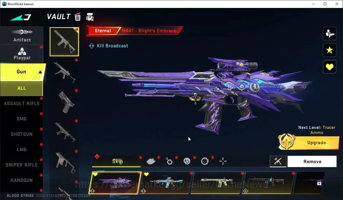 Blood Strike Accounts ASIA|ETERNAL KATYA-Glint,Lv3 AUG,M4A1,DeAgle+Colla image 14