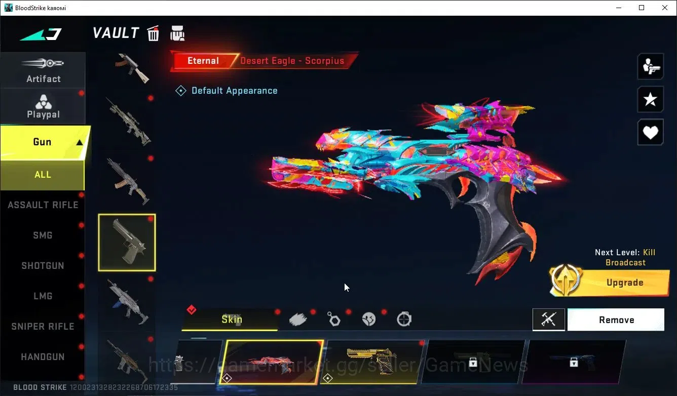 Blood Strike Accounts ASIA|ETERNAL KATYA-Glint,Lv3 AUG,M4A1,DeAgle+Colla image 16