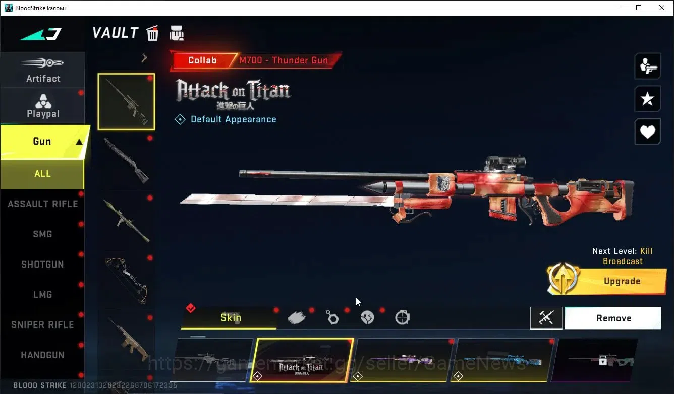 Blood Strike Accounts ASIA|ETERNAL KATYA-Glint,Lv3 AUG,M4A1,DeAgle+Colla image 17