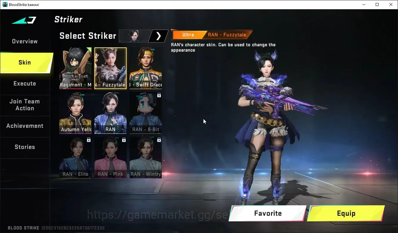 Blood Strike Accounts ASIA|ETERNAL KATYA-Glint,Lv3 AUG,M4A1,DeAgle+Colla image 5