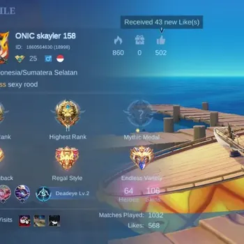 Mobile Legends: Bang Bang Accounts Others Hero 106|Skin 106|Seasoned|Meow Julian|NARUTO Vale|SBob Cyc|Blazing Claude|Epic