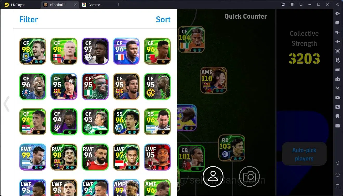 eFootball Accounts Mobile|PW 3203|NewBigtime Messi|Epic Totti,Drogba, image 2