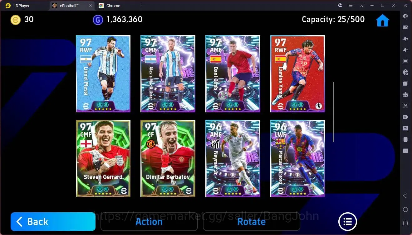 eFootball Accounts Mobile|PW 3203|NewBigtime Messi|Epic Totti,Drogba, image 5