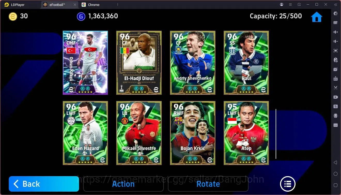 eFootball Accounts Mobile|PW 3203|NewBigtime Messi|Epic Totti,Drogba, image 6