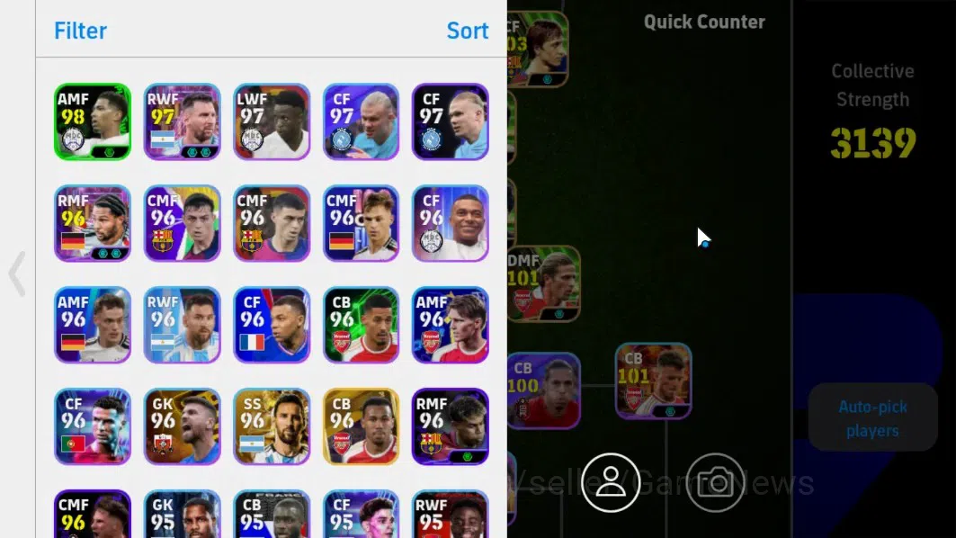 eFootball Accounts Android|David Villa,Johan Cruyff,Neymar Jr,Diego M image 2