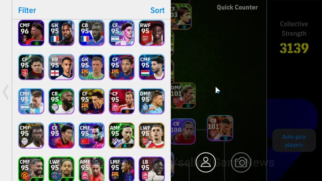 eFootball Accounts Android|David Villa,Johan Cruyff,Neymar Jr,Diego M image 3
