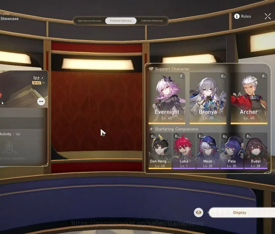 Honkai Star Rail Accounts Others Asia|TL 30|7 Limited|Castorice,Evernight,Archer,Sparkle,DHPT,Robin,Yunli,Bronya Etc|Female 2