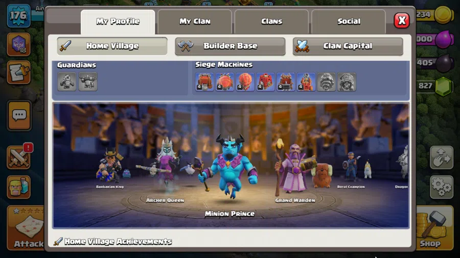 Clash of Clans Accounts TH 14 MAX-BH 8|LVL 176|League Witch 18|HH 8|BK 85, image 4