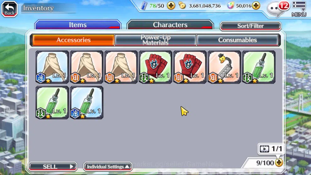 Bleach: Brave Souls Accounts Mid-Tier [GLOBAL]50K Orb|TYBW26[Bambietta,Liltotto],10th 5
