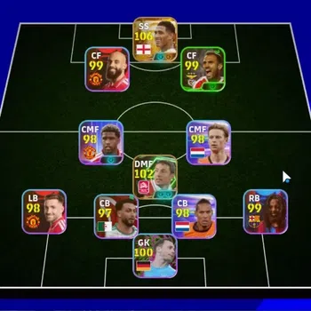 eFootball Accounts Legends & Iconic Players Android | Big Time Jude Bellingham 11 Jul'26 | 2 Epic Aubameyang,Mark Van Bommel
