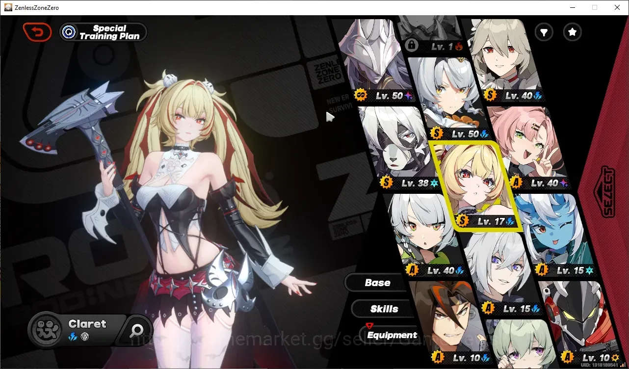 Zenless Zone Zero Accounts Others Asia|S1 CH3|IK 42|3 Limited (Claret,Soldier 0-Anby)+Sign Pyrois +2 STD Char 1