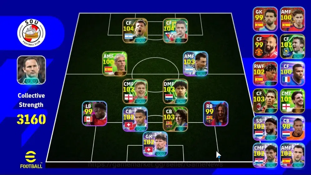 eFootball Accounts Legends & Iconic Players Android|7 Epic Luis Suarez,Marco van Basten,Carles Puyol,Sergio Aguero,Frank 1