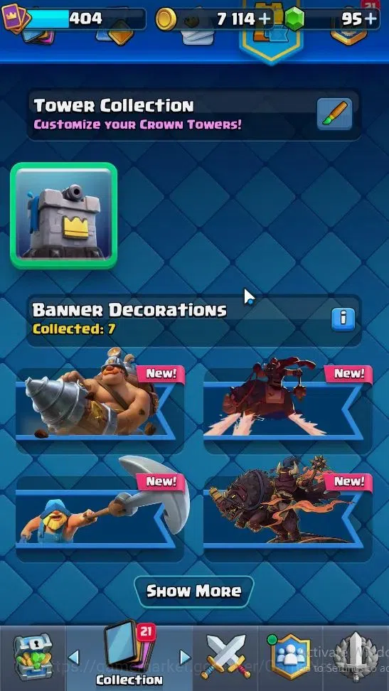 Clash Royale Accounts KTL 9|Trophy 3267|Card 51|Limited Skin|1 Hero 3 EV image 11
