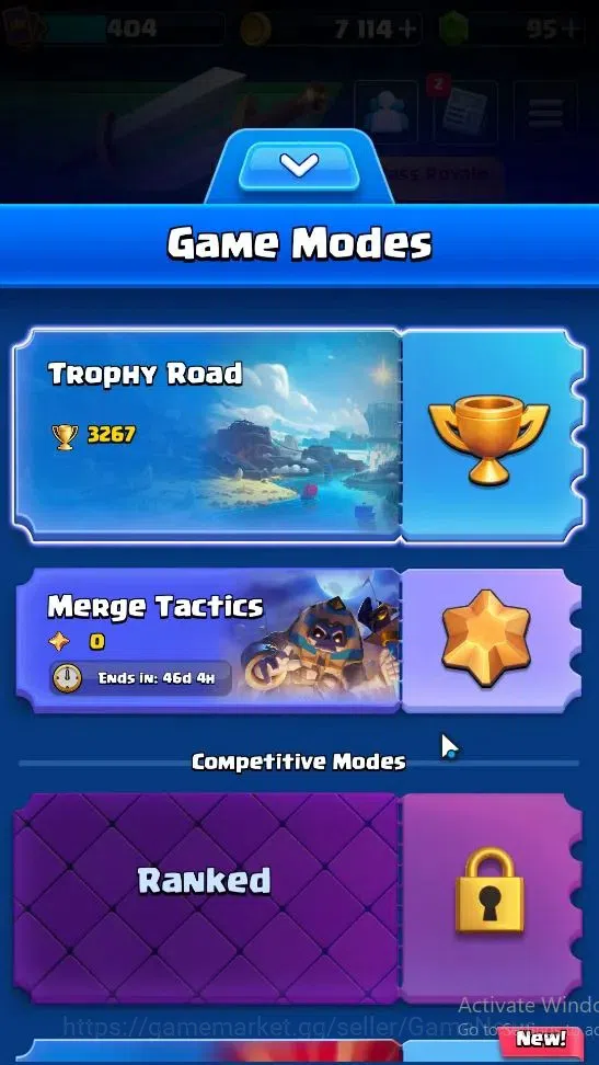 Clash Royale Accounts KTL 9|Trophy 3267|Card 51|Limited Skin|1 Hero 3 EV image 2