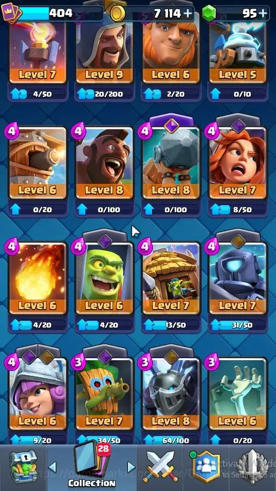 Clash Royale Accounts KTL 9|Trophy 3267|Card 51|Limited Skin|1 Hero 3 EV image 5