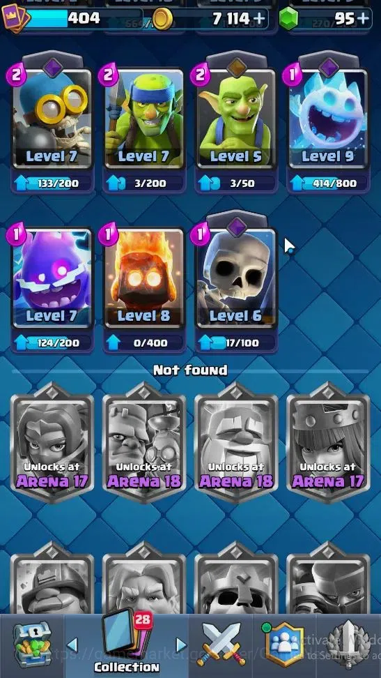 Clash Royale Accounts KTL 9|Trophy 3267|Card 51|Limited Skin|1 Hero 3 EV image 7