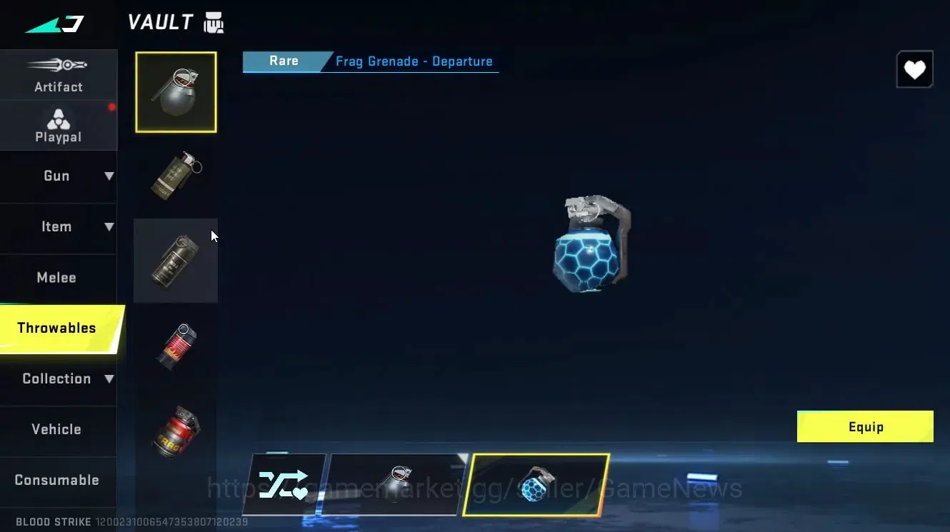 Blood Strike Accounts Collab Skin ASIA|ETERNAL QBZ95-Whisper Lv3|Collab EVA [MCX-EVA-00]|Legendary [M4A1,MP5,KAG6]|Bronze 10