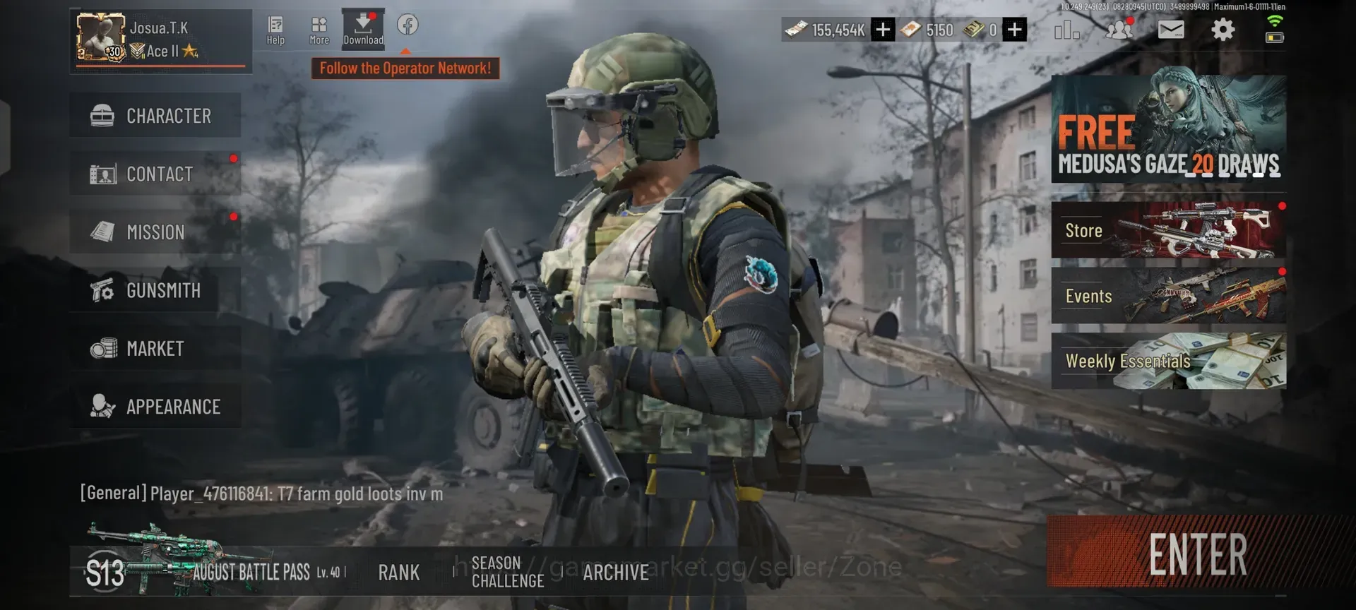 Arena Breakout Accounts High Value Mobile|SV 216,8M|CV 154,3M|Ba T951,ABG AX50,Maelstrom AKM,Cer Groza,Etc|2 Granade 1