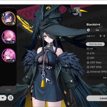 Neverness to Everness Accounts Global SEA|HL 3|3 S-Class 2 Limit|(Blackbird A1 & Hotori+Outfit)+Glider|Daffodill|3 S-Class