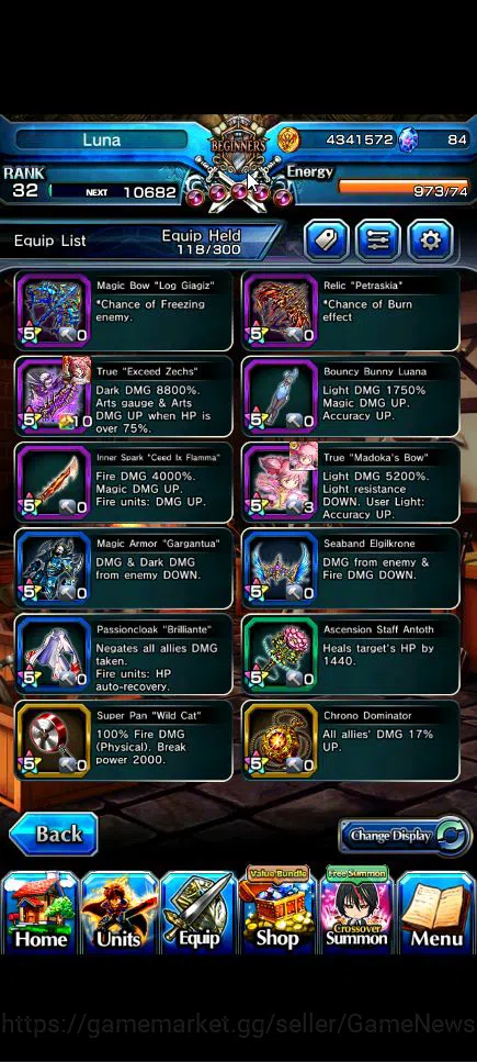 Grand Summoners Accounts Global|Rank 32|7 Ascend+1 TW|Madoka+TW,Emiya,S Miy image 5