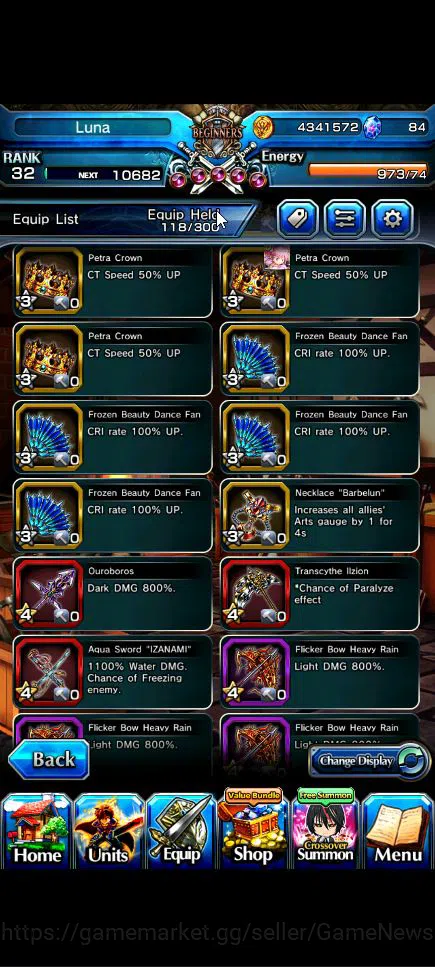 Grand Summoners Accounts Global|Rank 32|7 Ascend+1 TW|Madoka+TW,Emiya,S Miy image 8