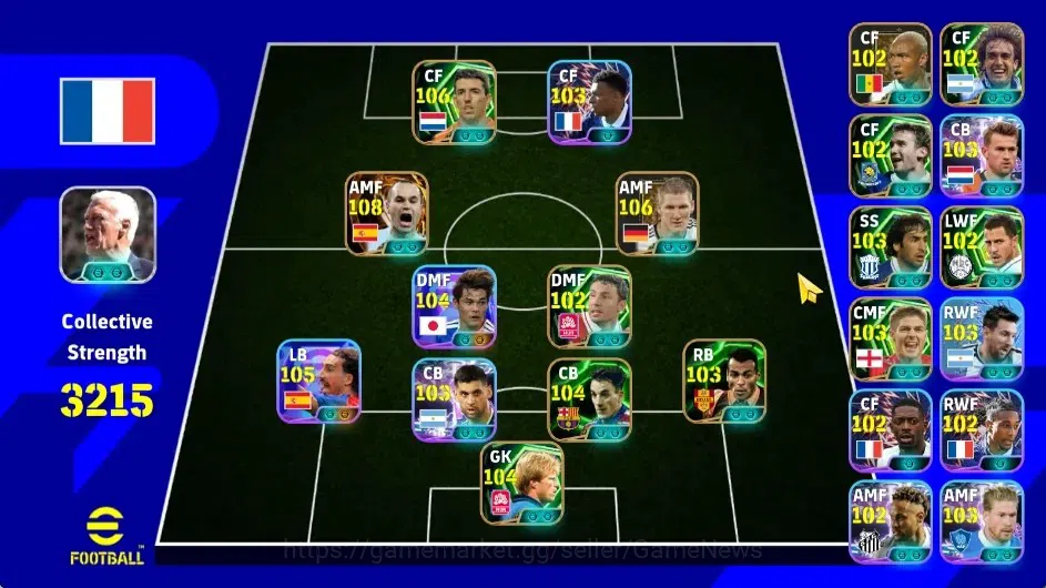 eFootball Accounts Legends & Iconic Players Android|Big Time Andres Iniesta 11 Jul'10|Epic B.Schweinsteiger,Roy 1