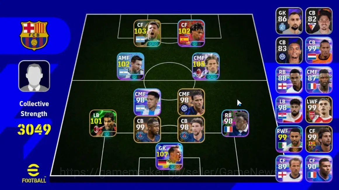 eFootball Accounts Legends & Iconic Players Android|Epic Sergio Aguero,Serginho|Show Tiime Manuel Neuer,Luka Modric,Lamine 1