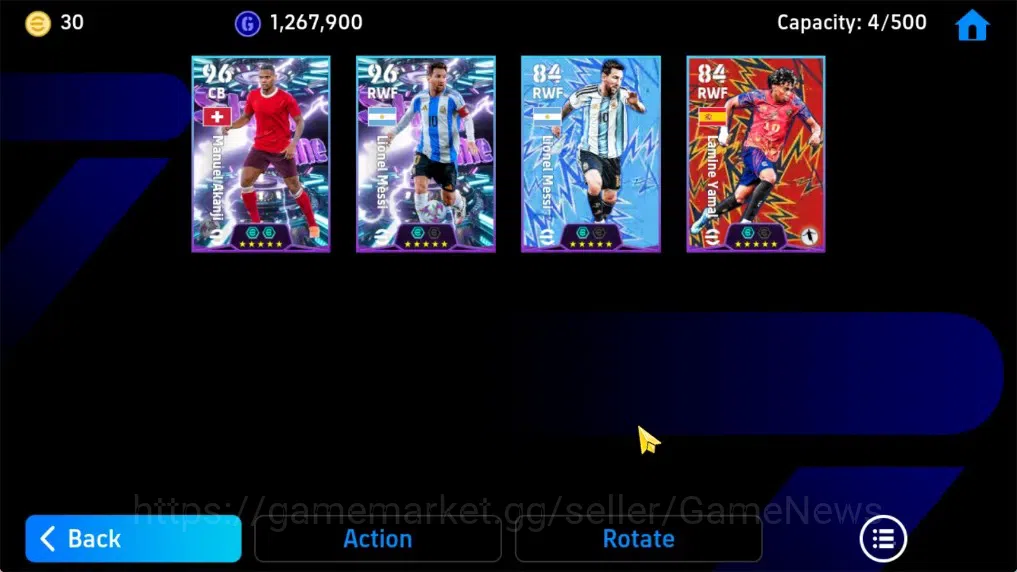 eFootball Accounts Android|Showtime Manuel Akanji,Lionel Messi,Lamine image 8