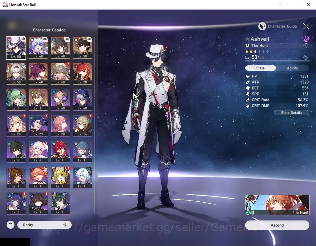 Honkai Star Rail Accounts Asia|TL 30|6 Limited|Ashveil,Kafka,Firefly,Robin,H image 4