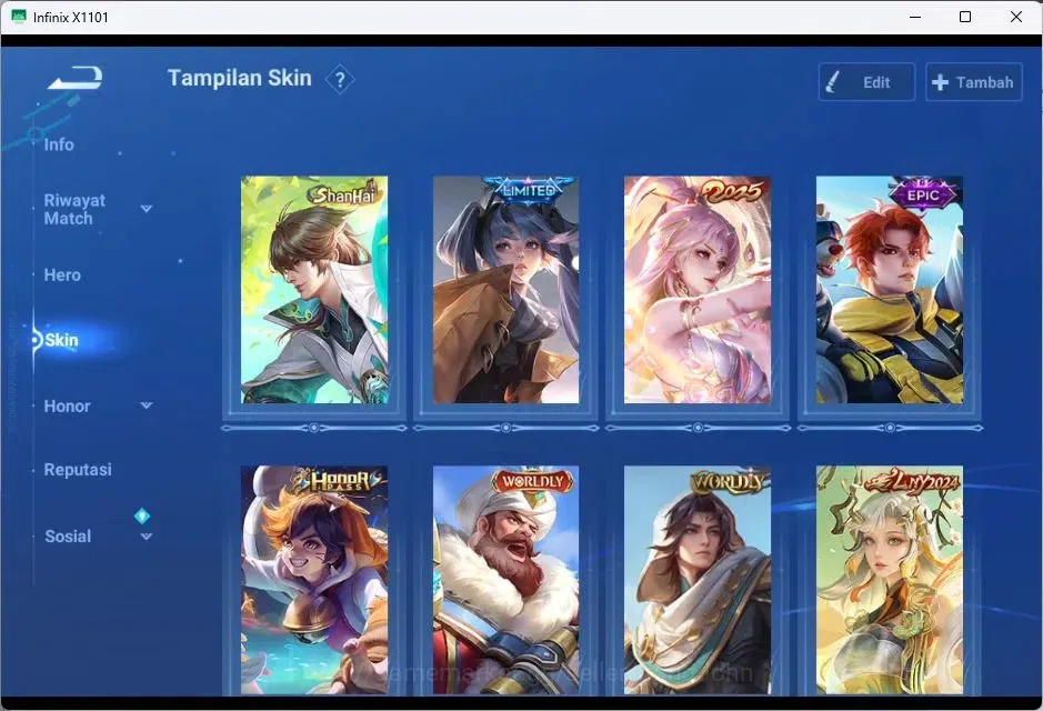Honor of Kings Accounts GLOBAL|95HR|69SK|2025=CONSORT YU|LNY DA QIAO|LIMIT image 13
