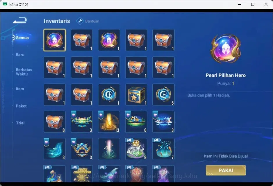 Honor of Kings Accounts GLOBAL|95HR|69SK|2025=CONSORT YU|LNY DA QIAO|LIMIT image 3