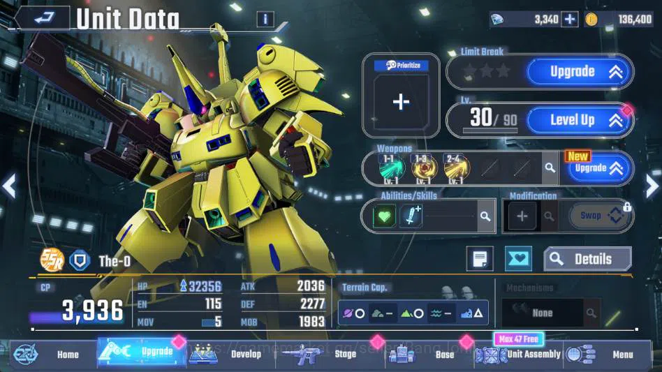 SD Gundam G Generation ETERNAL Accounts global rank 8, 3k DM, 7 uR unit, 6 char, 3 supp, w image 4