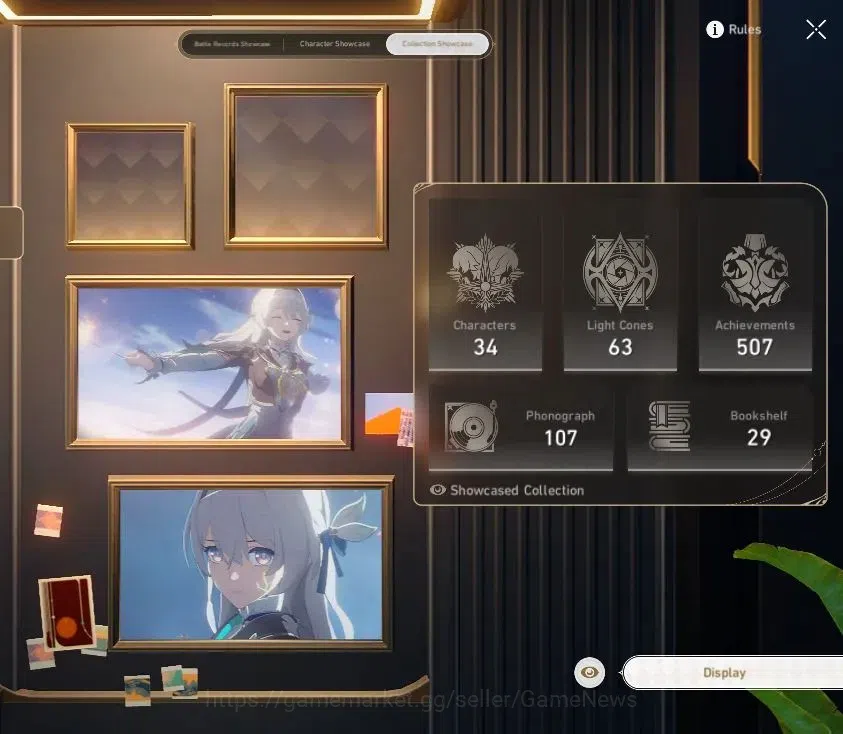 Honkai Star Rail Accounts Asia|TL 62|9 Limited|SW LV.999 E4+Sign,Huohuo,Spar image 3