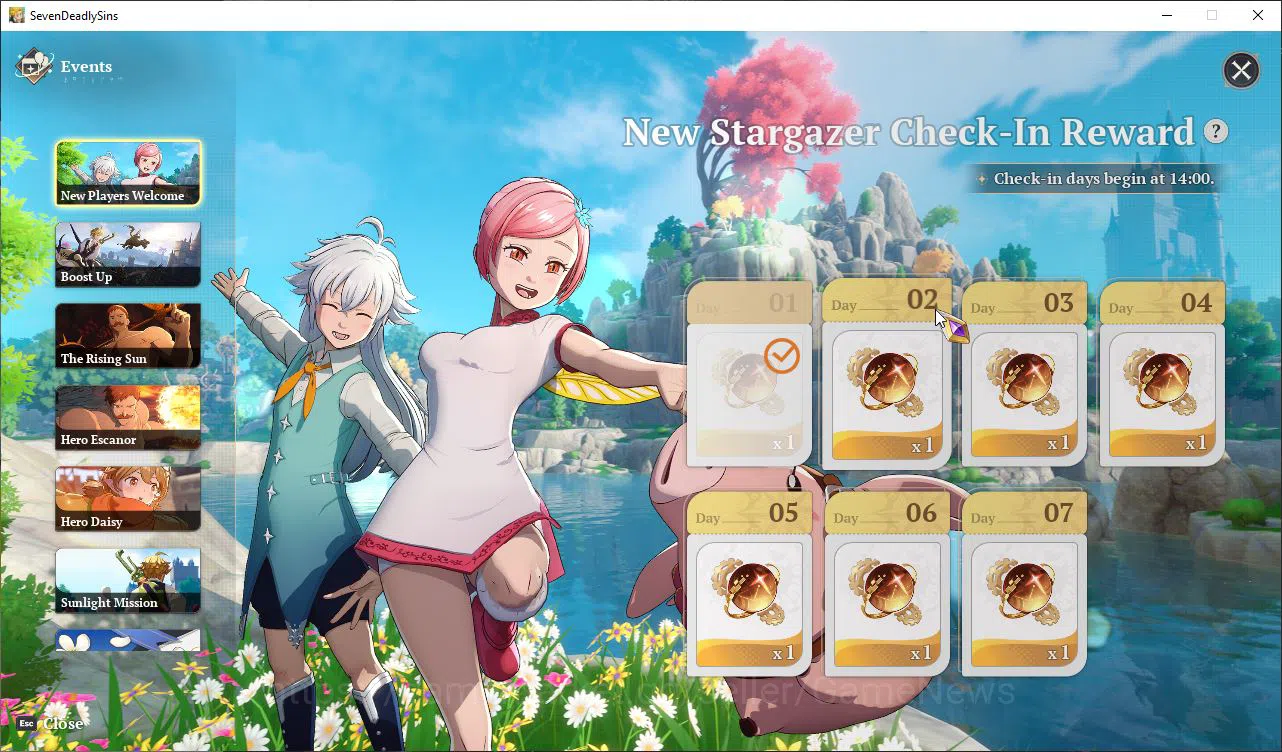 The Seven Deadly Sins: Origin Accounts EUROPE|Fresh Starter Lv 2|2 SSR, 1 Pick Up|Escanor image 5