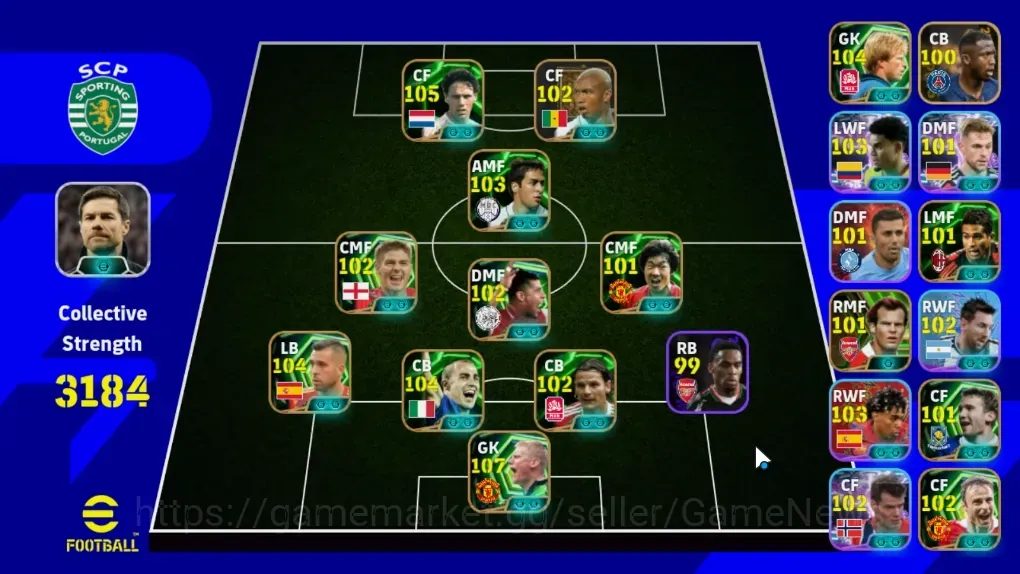 eFootball Accounts Legends & Iconic Players Android|21 Epic Peter Schmeichel,Marco Van Basten,Fabio Cannavaro,Jordi 1