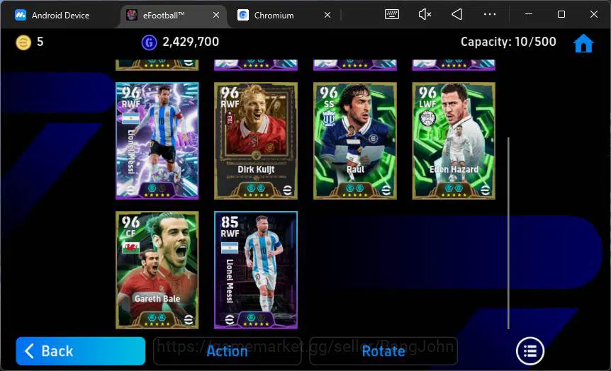 eFootball Accounts Power 3113|Wesley Sneijder epic,Huijsen showtime,D image 2