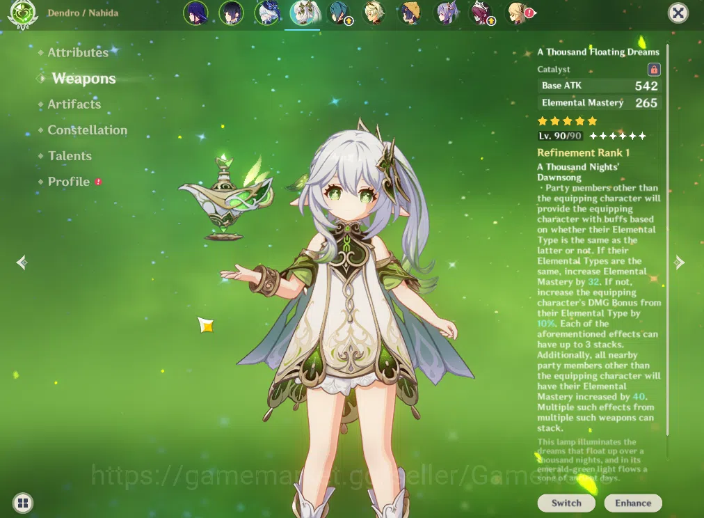 Genshin Impact Accounts ASIA|AR 55|6 Limited +1(*5Weapon)|Neuvilatte,Furin image 15