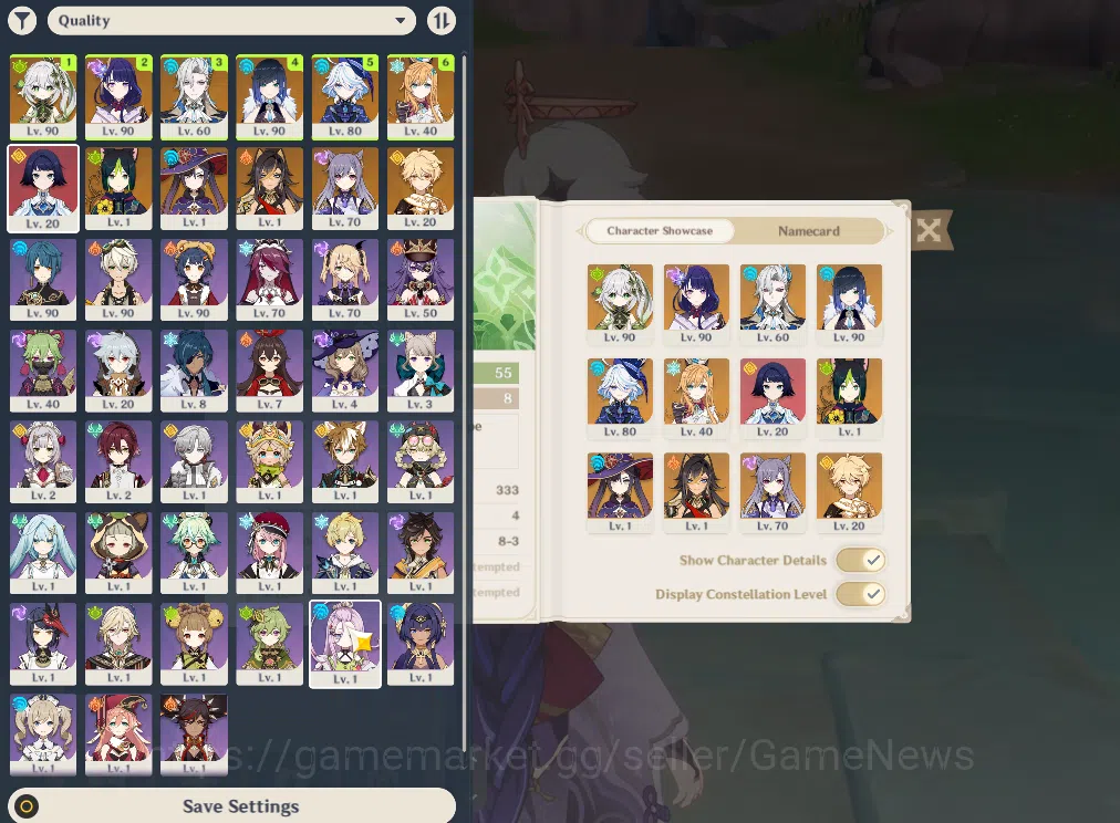 Genshin Impact Accounts ASIA|AR 55|6 Limited +1(*5Weapon)|Neuvilatte,Furin image 16