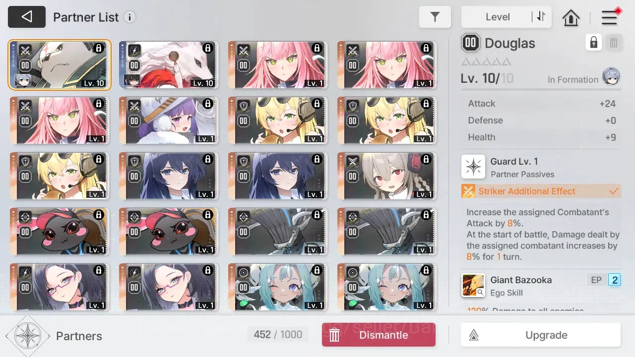 Chaos Zero Nightmare Accounts ASIA | Lvl 54 | 7 SSR | Heidemarie ME2 | Selector  image 13
